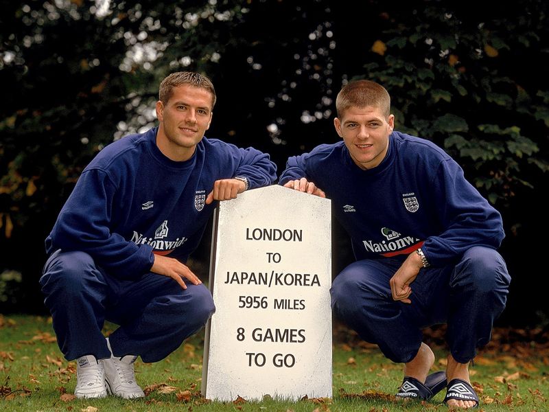 Having established himself as a key figure for England, Gerrard suffered disappointment when a groin injury ruled him out of the 2002 World Cup.