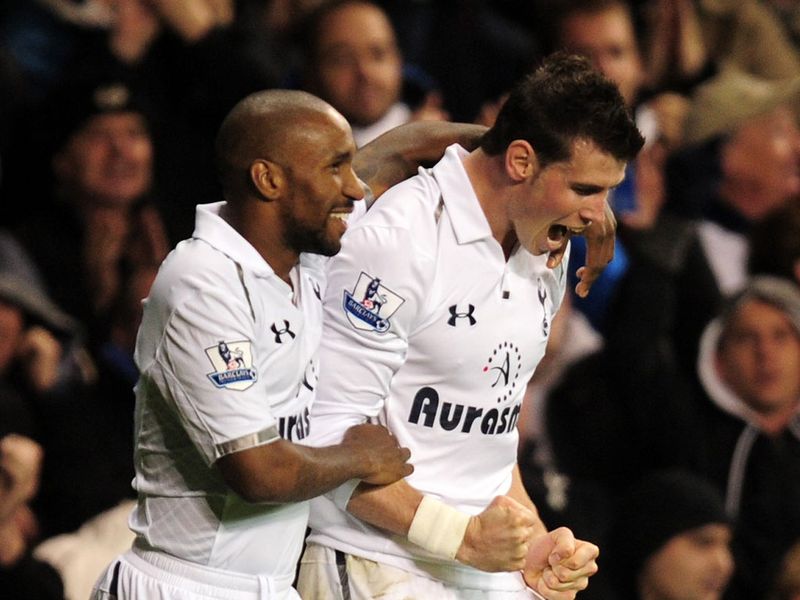 Gareth Bale doubled Tottenham's lead after the break