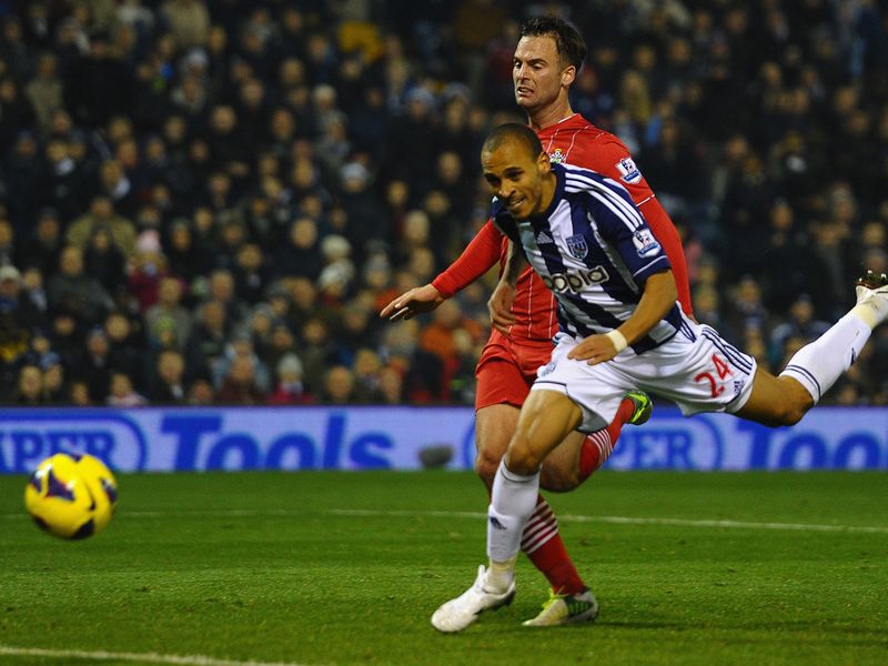 Odemwingie headed home his and West Brom's second goal from a superb Shane Long cross.