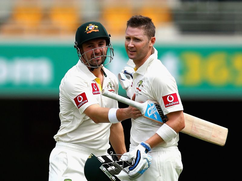 Cowan and Clarke put on 259 for the fourth wicket.