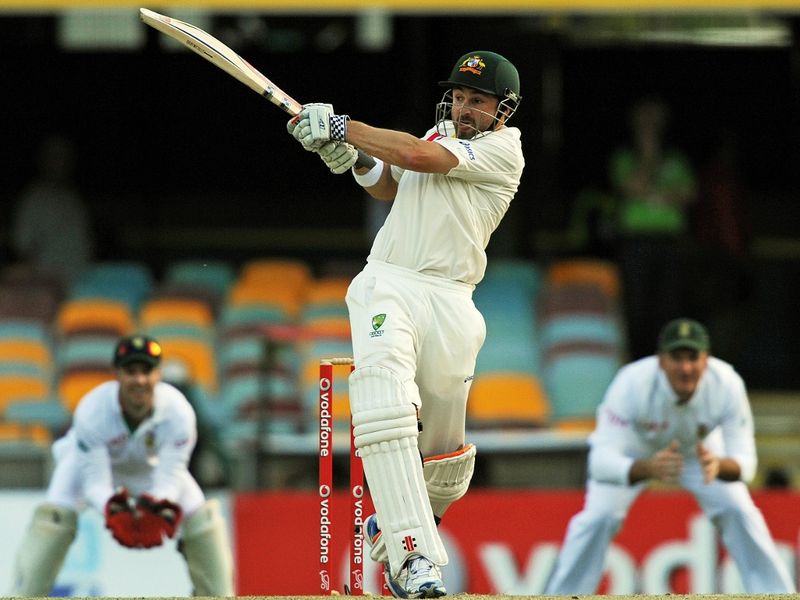 Ed Cowan was unbeaten on 49 at the close of play.