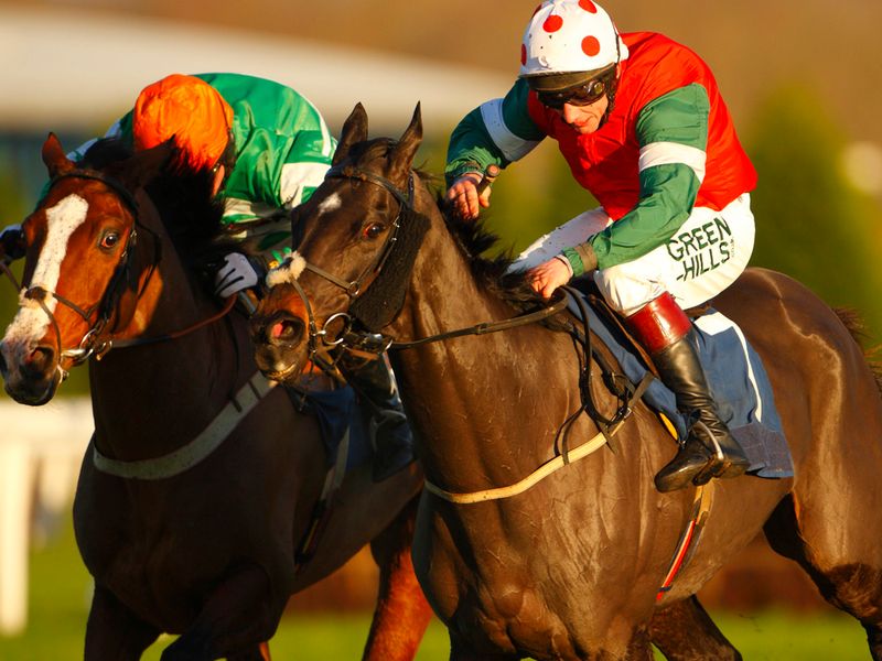 Sizing Santiago wins an eventul handicap chase