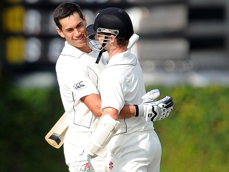 Taylor and Williamson put on an unbroken 209-run stand for the third wicket.
