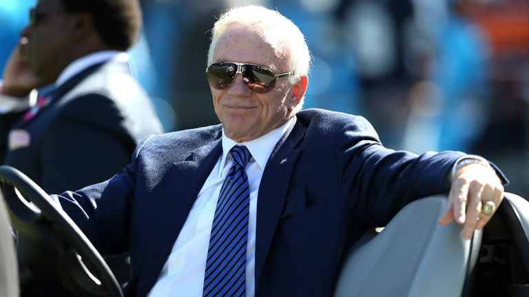 Jerry Jones owns the world's most valuable sports team the Dallas Cowboys
