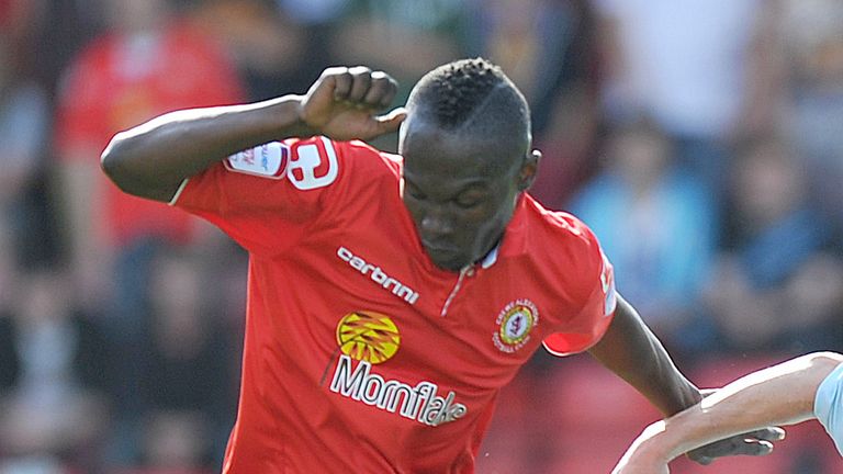 Abdul Osman: Keen to chip in with some goals