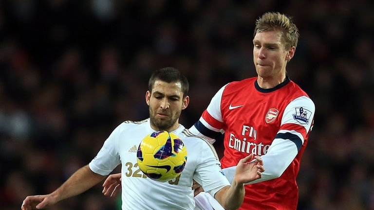 Per Mertesacker: Praised by Arsene Wenger for performances this season