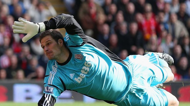 Asmir Begovic: Stoke keeper not thinking about his future