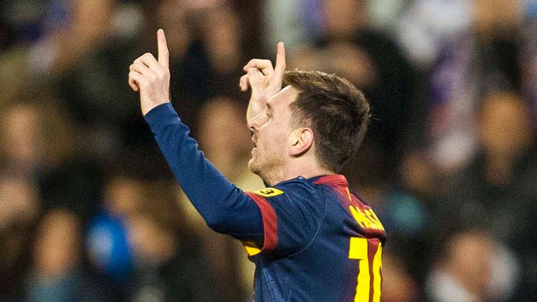 Lionel Messi: Could make history on Monday night