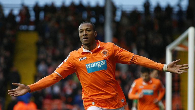 Wes Thomas: Impressed during loan spell at Blackpool