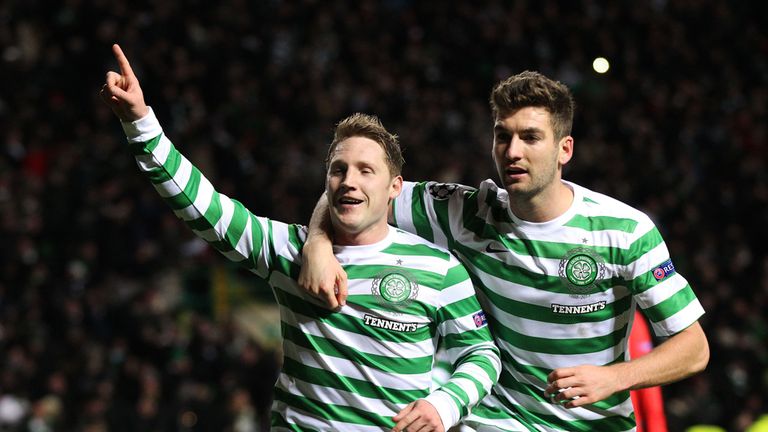 Kris Commons: Hoping to face Manchester United in the last 16 of the Champions League