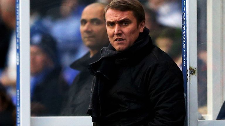 Lee Clark: Hailed Jack Butland after the 2-2 draw with Brighton