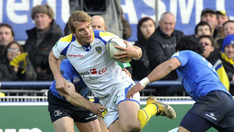 Clermont captain Aurelien Rougerie led a ruthless display at Leinster