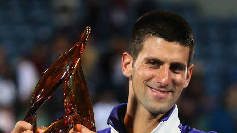 Novak Djokovic: Title joy in Abu Dhabi