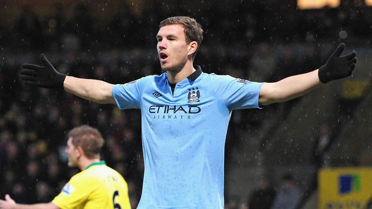 Edin Dzeko: Linked with return to Germany