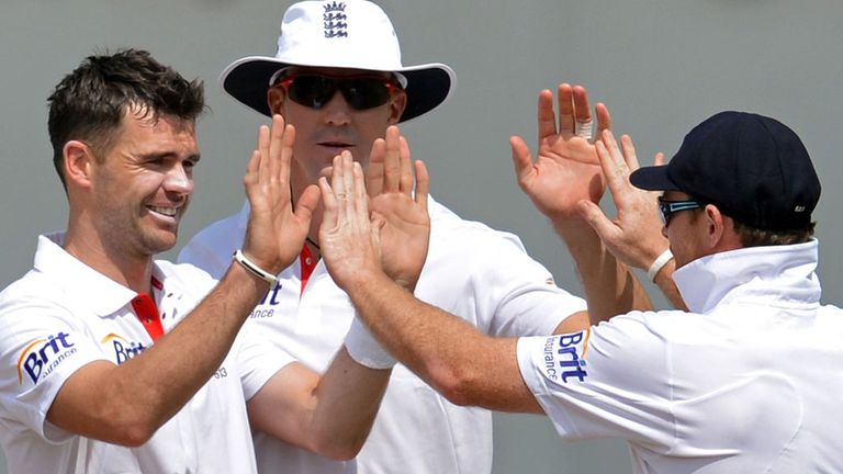 Celebrate: England ended a long wait for a series win in India