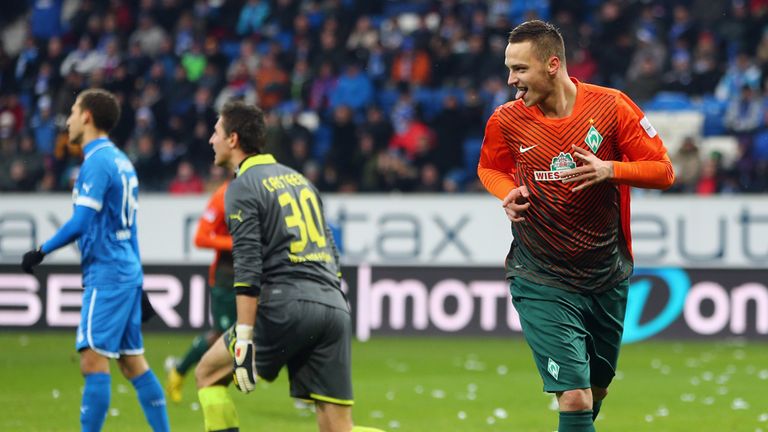 Marko Arnautovic: Scored hat-trick for Werder Bremen