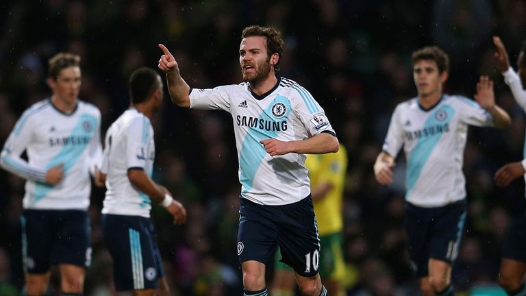 Juan Mata: Has 13 goals in all competitions this season