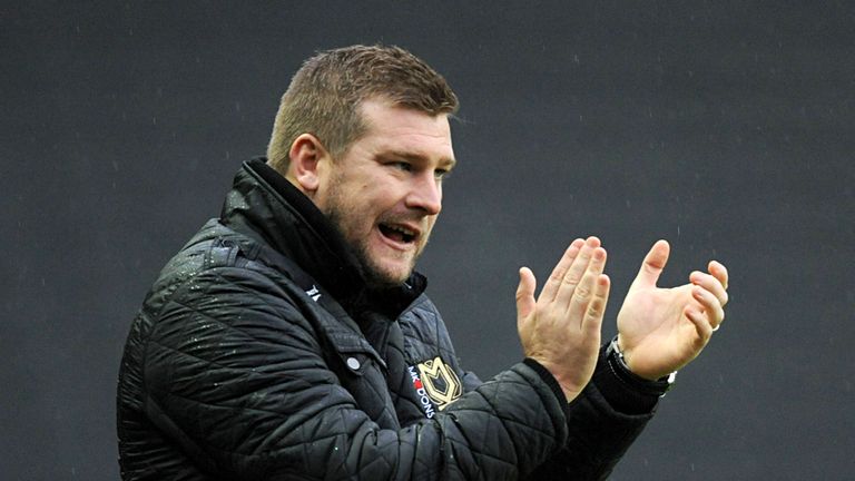 Karl Robinson: Proud of his side's FA Cup win over QPR