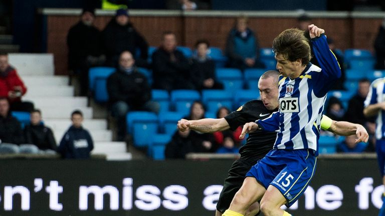 Scott Brown: Gave Celtic the lead at Rugby Park