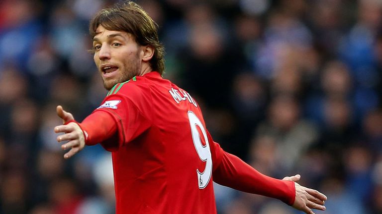 Michu: Has 14 goals in 22 appearances for Swansea
