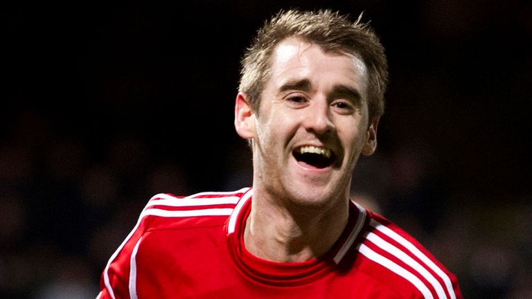 Niall McGinn: Scored both goals in Aberdeen's 2-0 win over Hearts