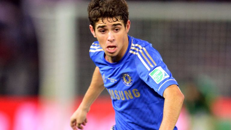 Oscar: Praised by Rafa Benitez for being so eager to play