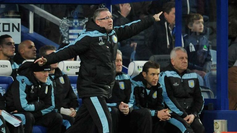 Paul Lambert: Boss pleased with progress being made at Aston Villa