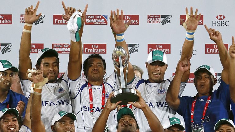Samoa: Claimed victory in the Dubai Sevens