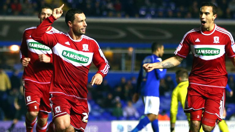 Scott McDonald: Netted Middlesbrough's second goal