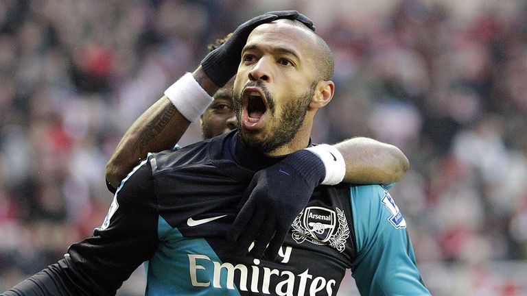 Thierry Henry: No Gunners return this year