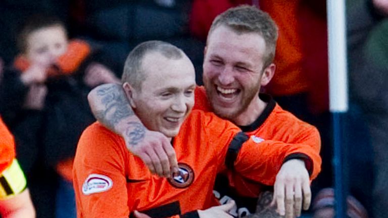 Willo Flood: Enjoying his football at Dundee United