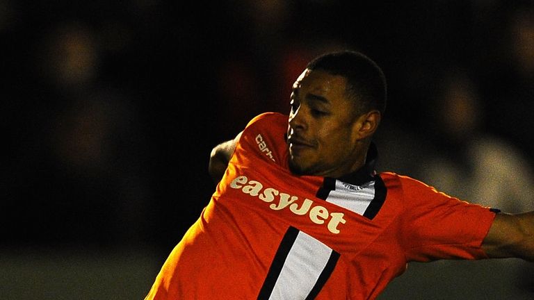 Andre Gray: Grabbed winner for Luton
