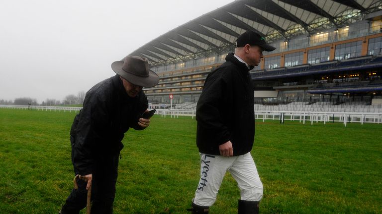 Ascot: Frost covers have been deployed