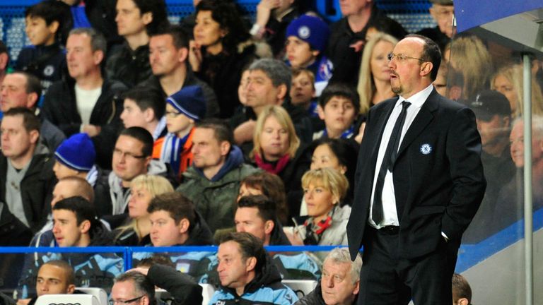 Rafa Benitez: Was arguably the star of the show as Chelsea hammered Aston Villa
