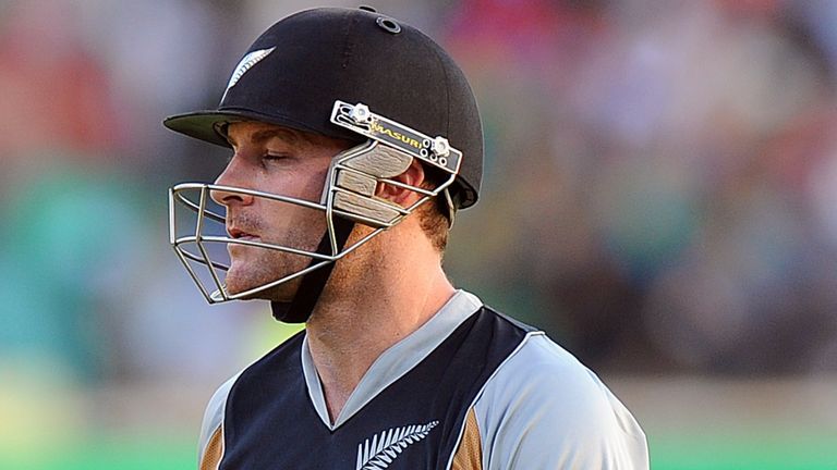 Brendon McCullum: One of Rory Kleinveldt's three victims