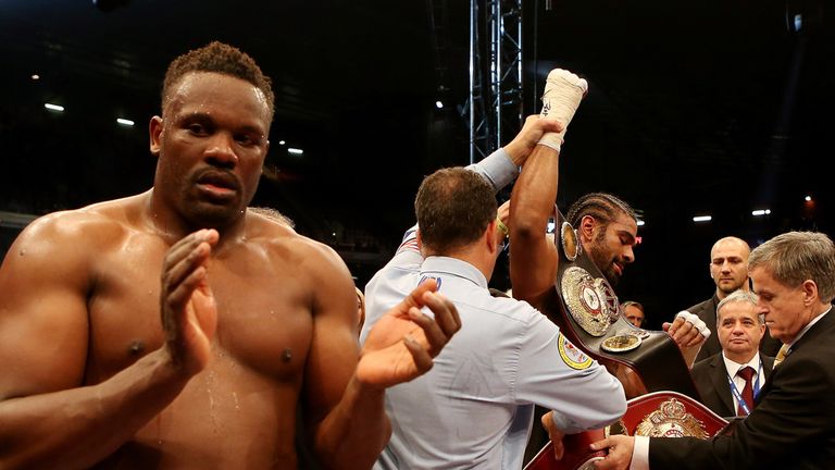 Dereck Chisora: Beaten by David Haye in a Luxembourg-sanctioned fight
