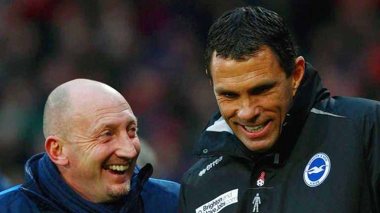 Gus Poyet and Ian Holloway: Good friends before derby showdown