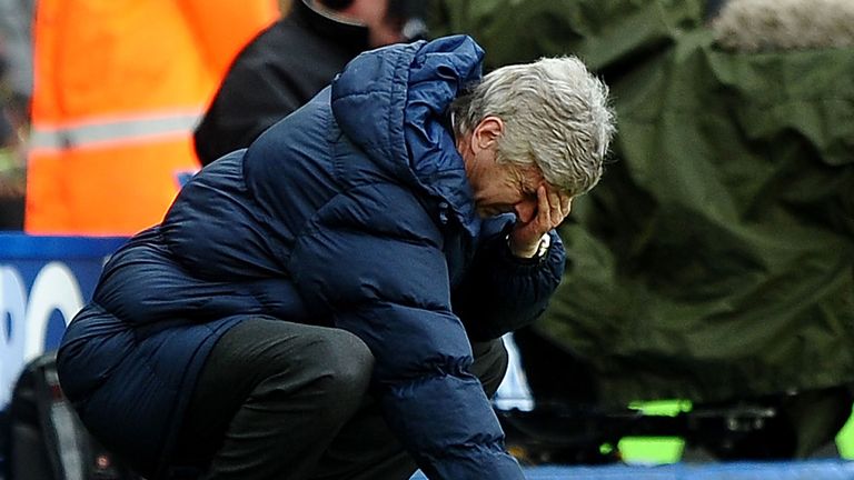 Arsene Wenger is hoping to relieve the pressure with a win at Reading