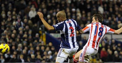 Dean Whitehead nipped in to seal Stoke's first away win of the season.
