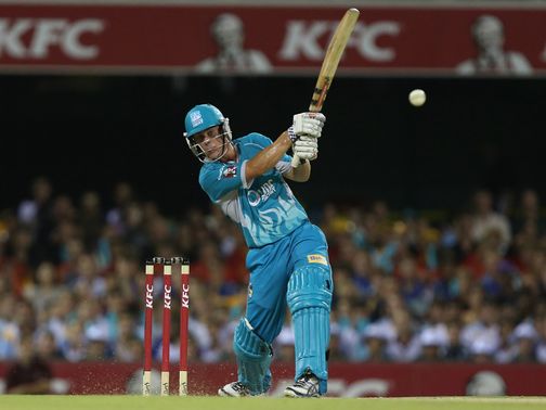 Chris Lynn: half-century underpinned Brisbane Heat's total&nbsp;