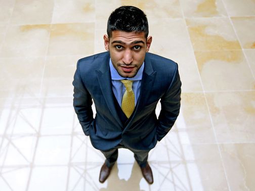 Amir Khan: Fights Carlos Molina on Saturday