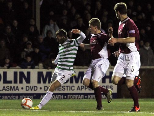 Adam Matthews scores for Celtic