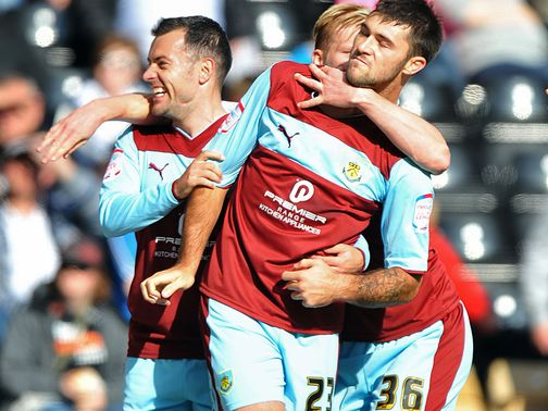 Charlie Austin: On target again for Burnley
