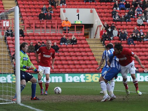 Lawrie Wilson gives Charlton the lead