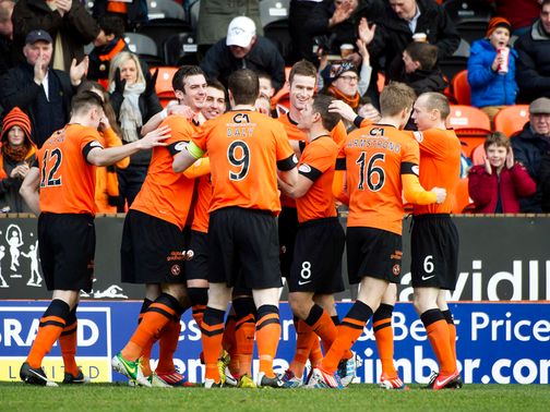 Dundee United: Led at the break but only drew