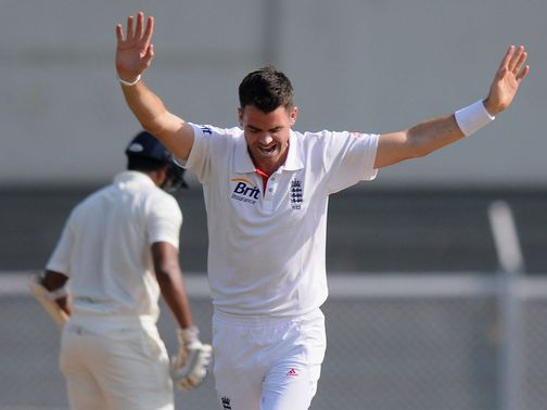 James Anderson: Finished with three wickets