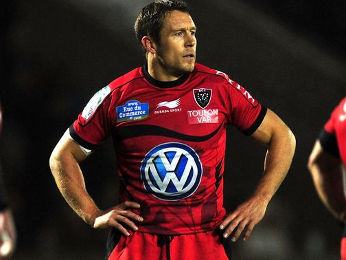 Jonny Wilkinson: Named at fly-half for Toulon