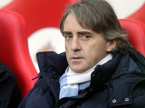 Roberto Mancini: Not concerned by growing gap