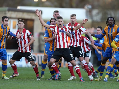 Mansfield and Lincoln clash again on Wednesday night.