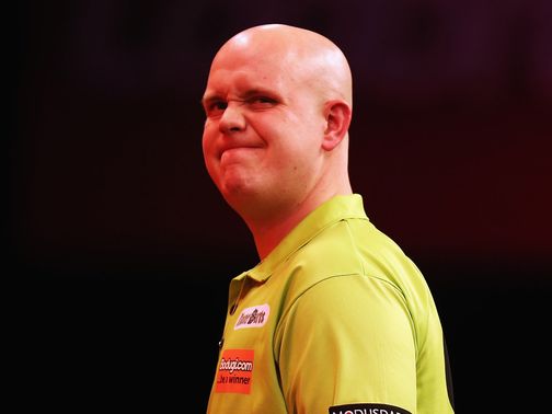 Van Gerwen: 3-0 winner in his opening match